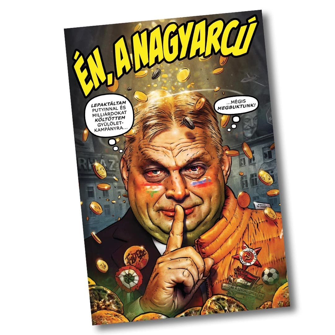 én, a nagyarcú képregény